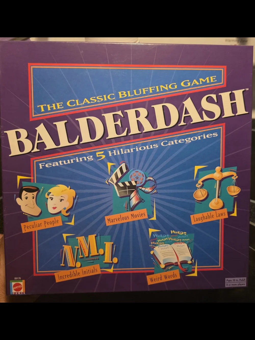 Mattel Balderdash Board Game